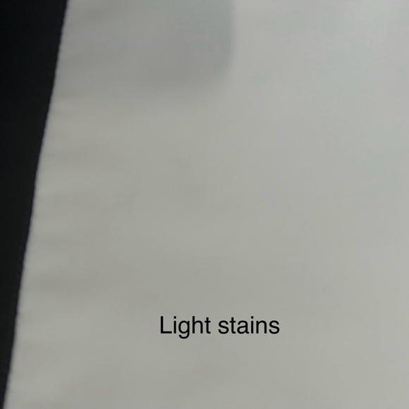 Chico’s Colorblock Fun Nyna Top Blouse White Blue & Black Size 1 Small - Picture 9 of 15